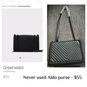 Never used Aldo crossbody